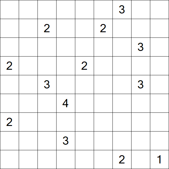 Nurikabe - Difficile