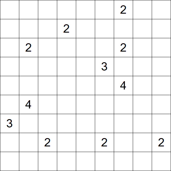 Nurikabe - Difficile