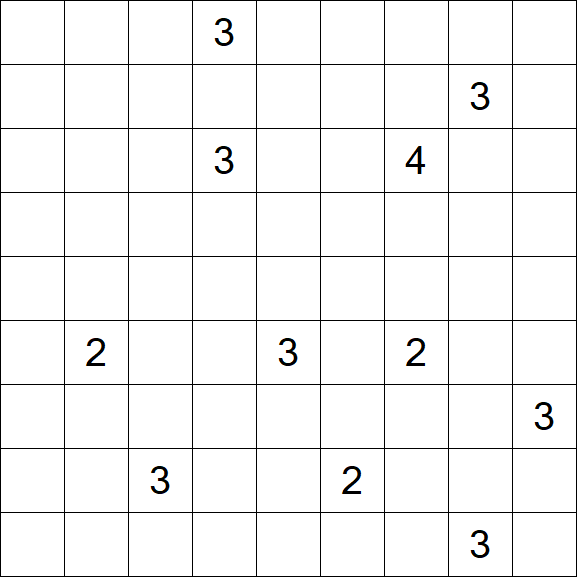 Nurikabe - Difficile