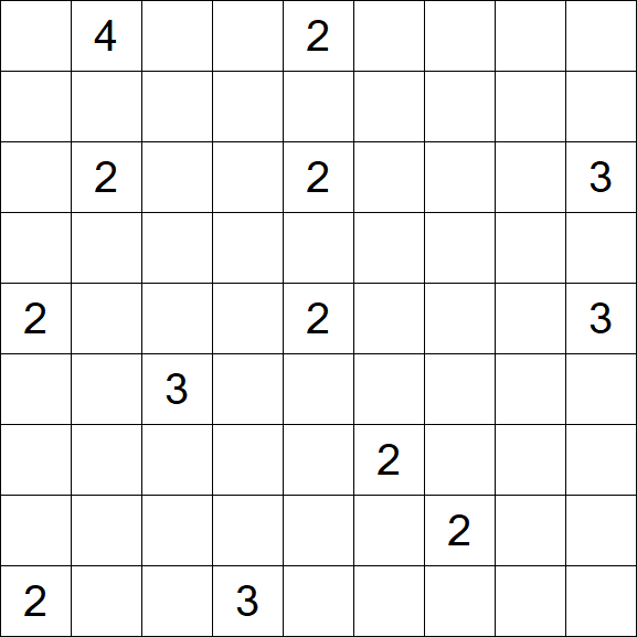 Nurikabe - Difficile