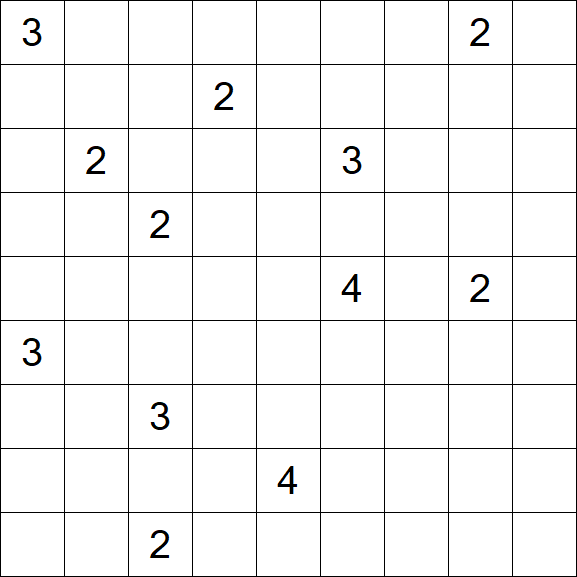 Nurikabe - Difficile
