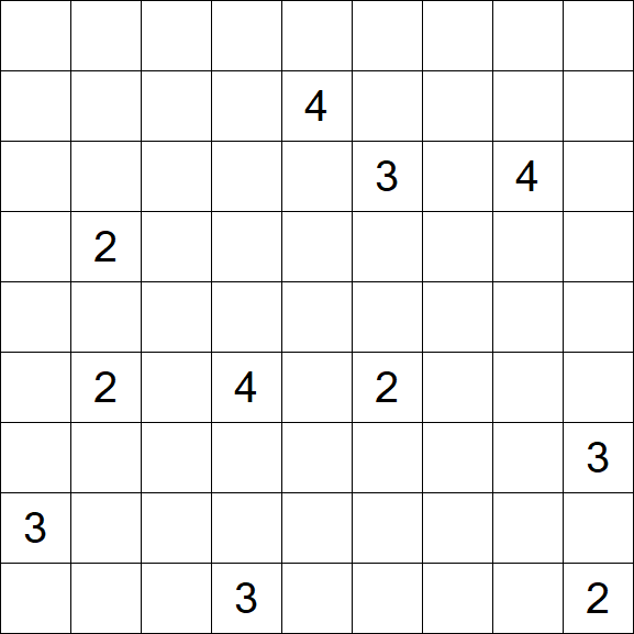 Nurikabe - Difficile