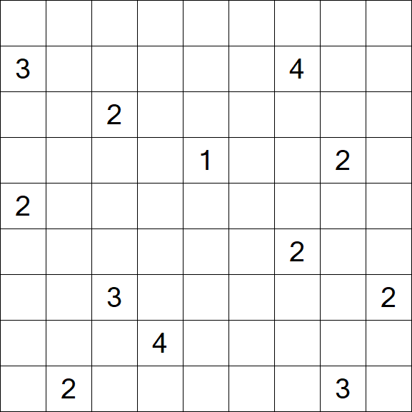 Nurikabe - Difficile
