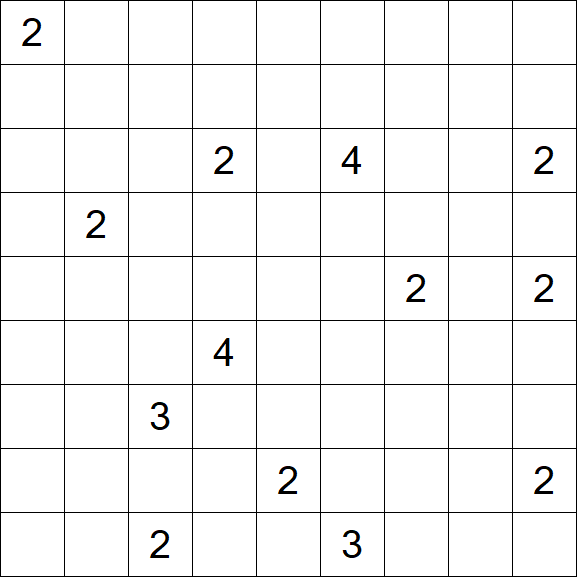 Nurikabe - Difficile