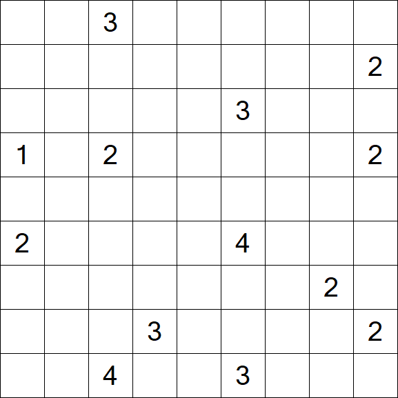 Nurikabe - Difficile