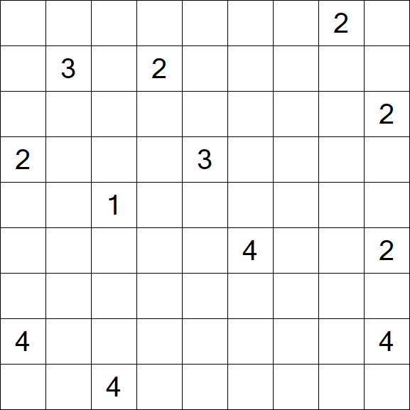 Nurikabe - Difficile