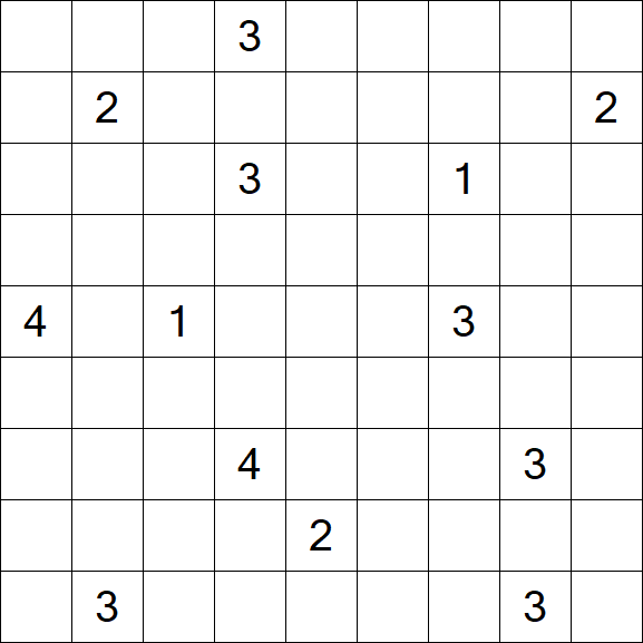 Nurikabe - Difficile