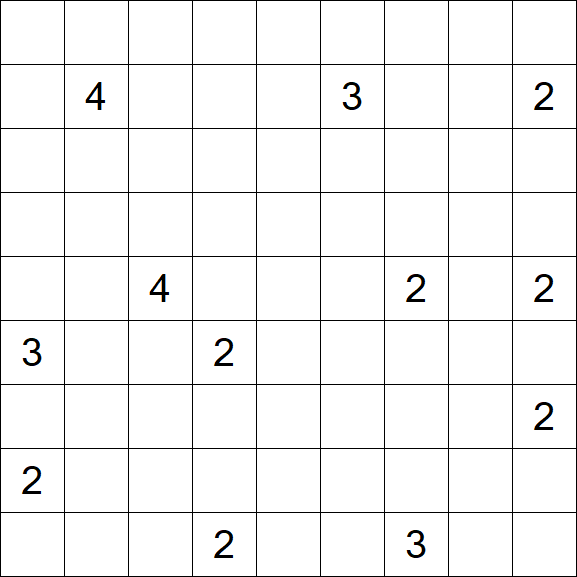 Nurikabe - Difficile
