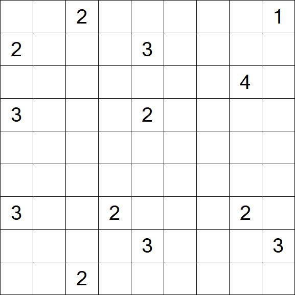 Nurikabe - Difficile