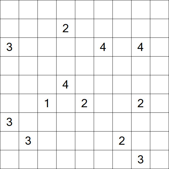 Nurikabe - Difficile