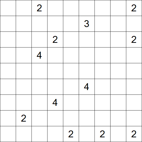 Nurikabe - Difficile