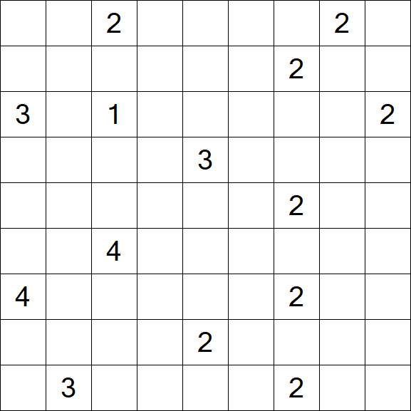 Nurikabe - Difficile