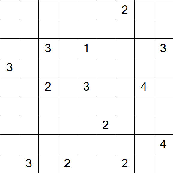 Nurikabe - Difficile