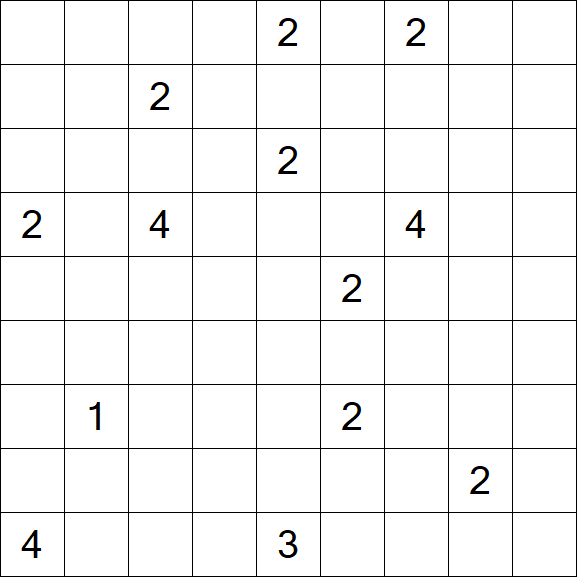Nurikabe - Difficile