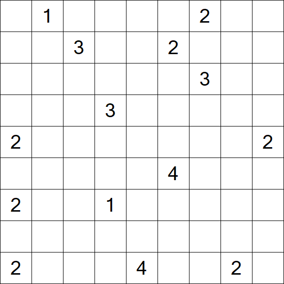 Nurikabe - Difficile