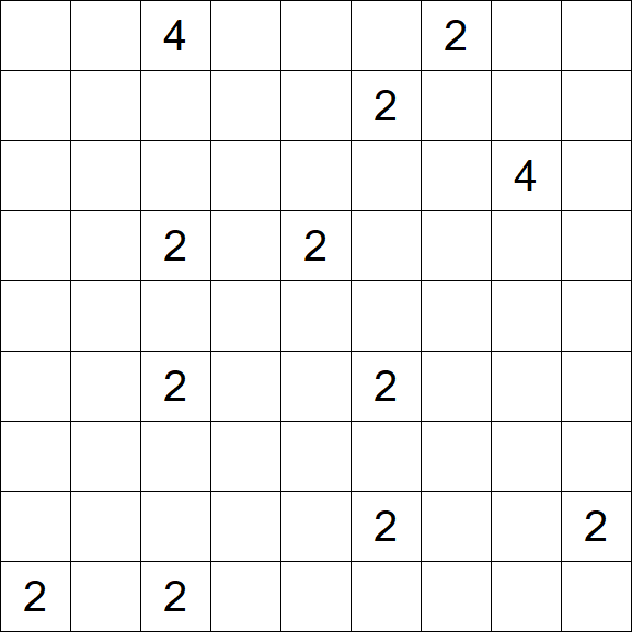 Nurikabe - Difficile