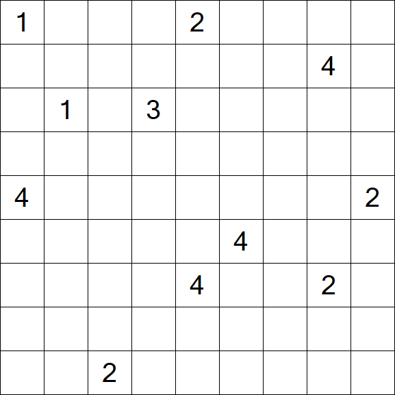 Nurikabe - Difficile