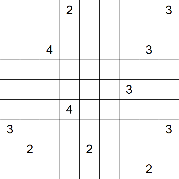 Nurikabe - Difficile