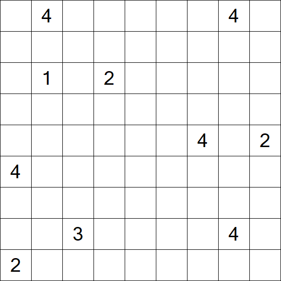 Nurikabe - Difficile