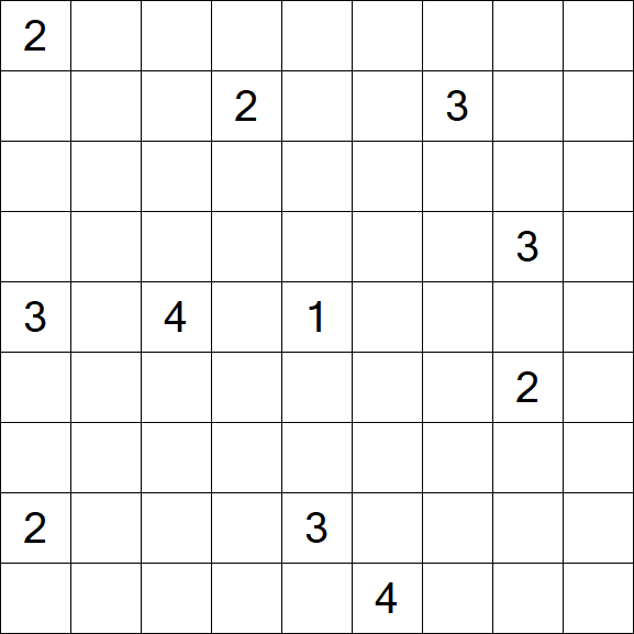 Nurikabe - Difficile