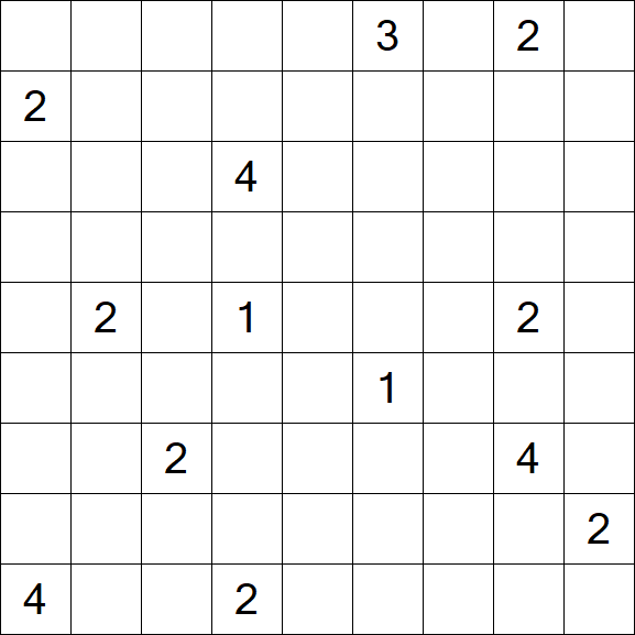 Nurikabe - Difficile