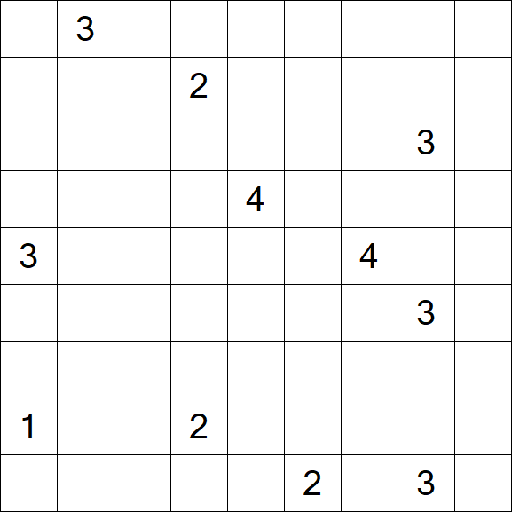 Nurikabe - Difficile