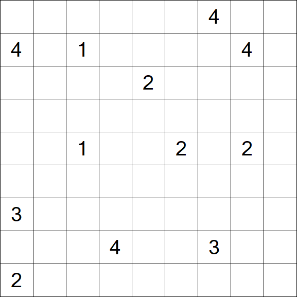 Nurikabe - Difficile