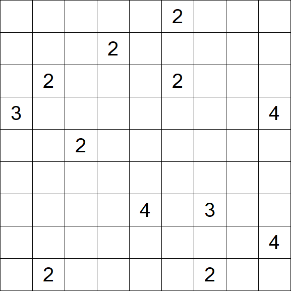 Nurikabe - Difficile
