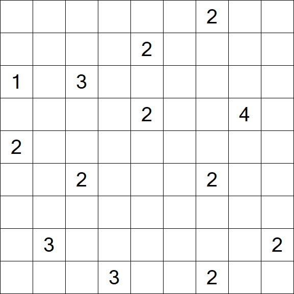 Nurikabe - Difficile