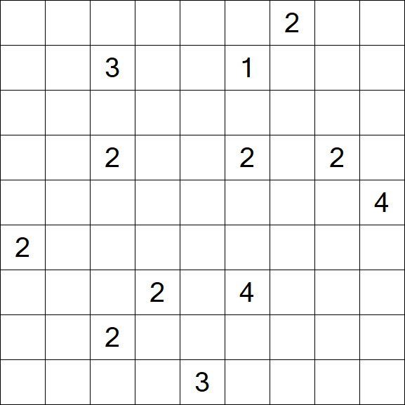 Nurikabe - Difficile
