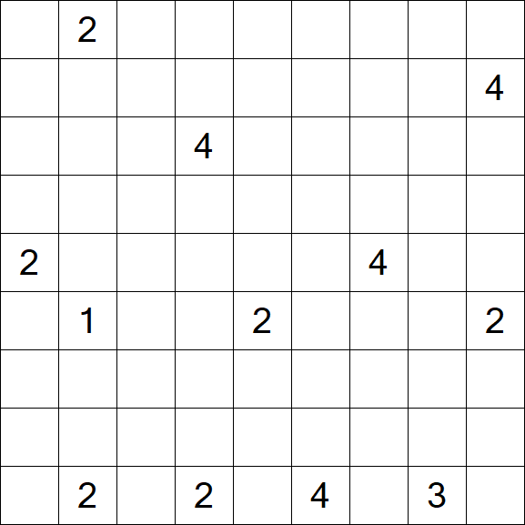 Nurikabe - Difficile