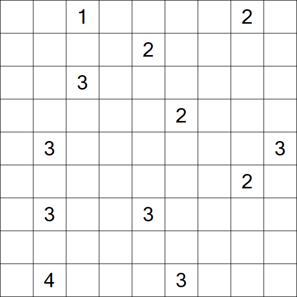 Nurikabe - Difficile