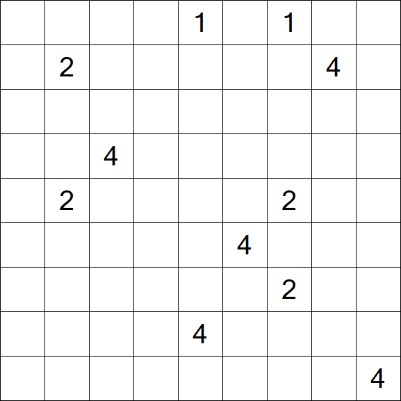 Nurikabe - Difficile