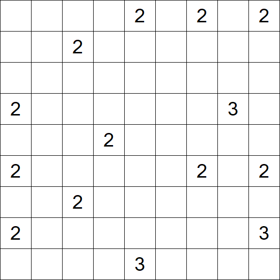 Nurikabe - Difficile