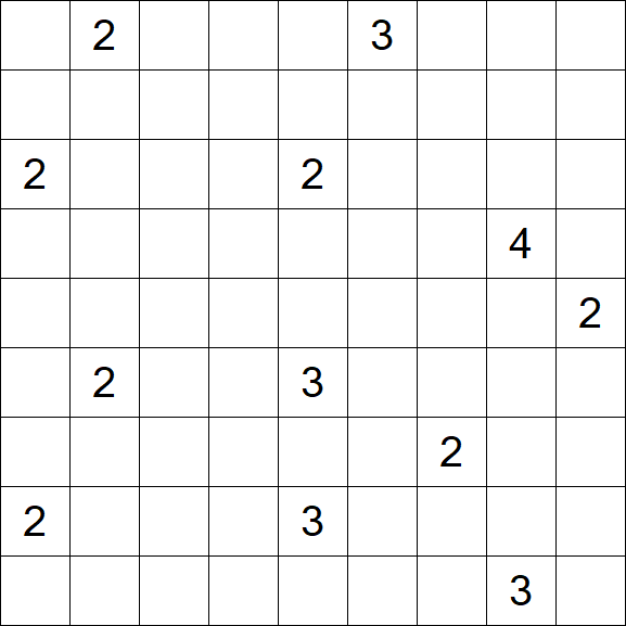 Nurikabe - Difficile
