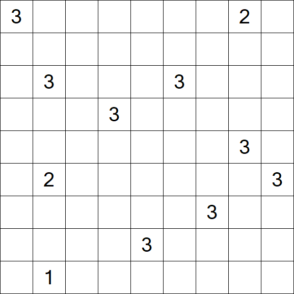 Nurikabe - Difficile