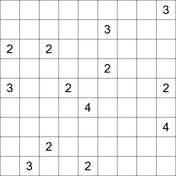 Nurikabe - Difficile