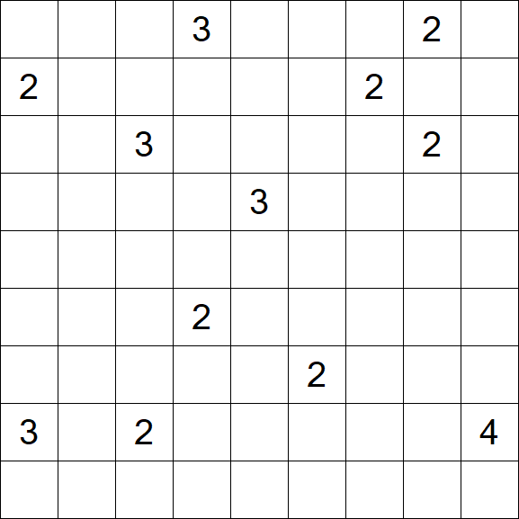 Nurikabe - Difficile