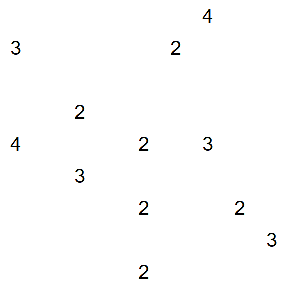 Nurikabe - Difficile