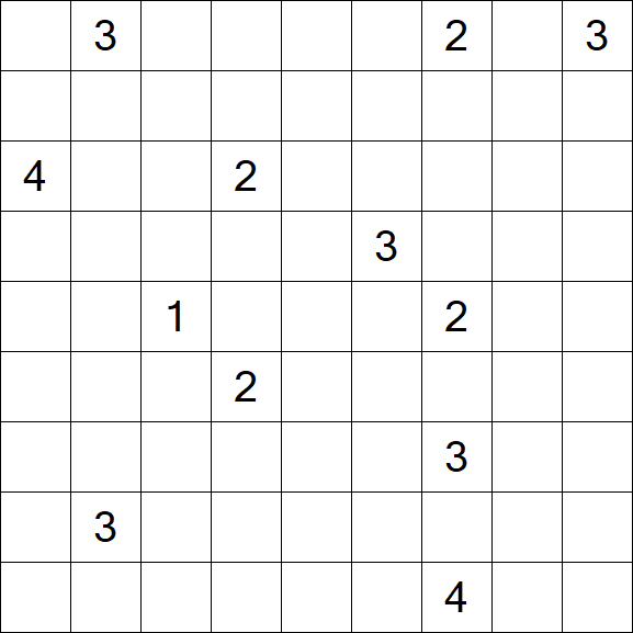 Nurikabe - Difficile