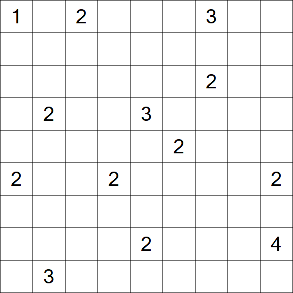 Nurikabe - Difficile