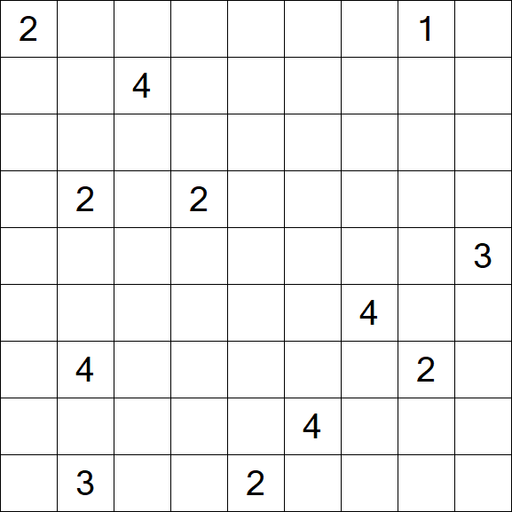 Nurikabe - Difficile