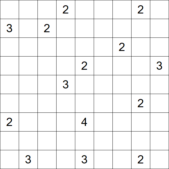 Nurikabe - Difficile