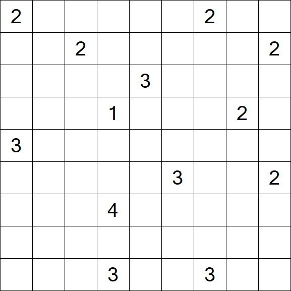 Nurikabe - Difficile