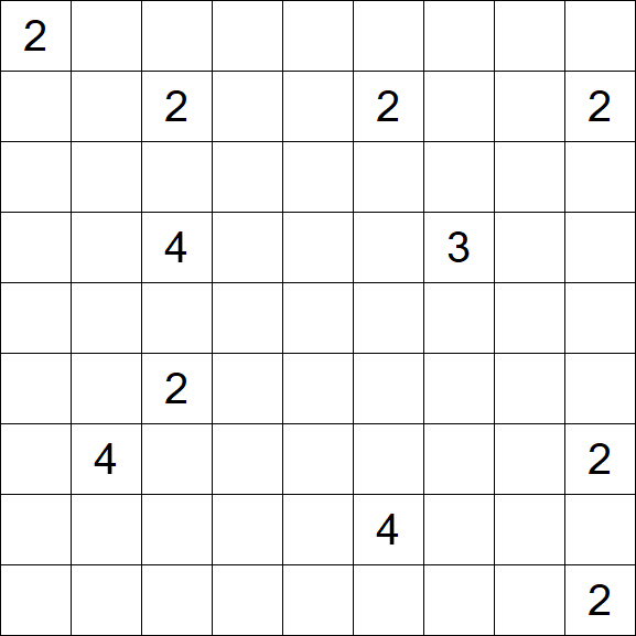 Nurikabe - Difficile