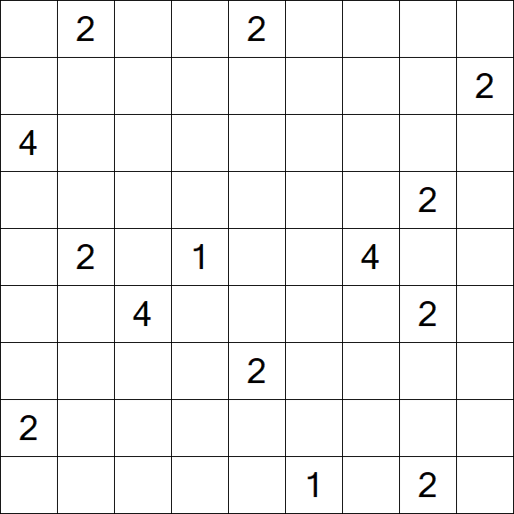 Nurikabe - Difficile