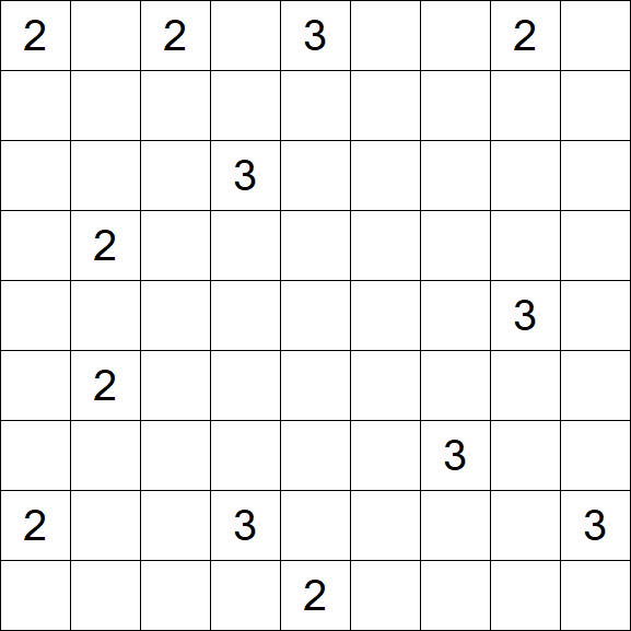 Nurikabe - Difficile