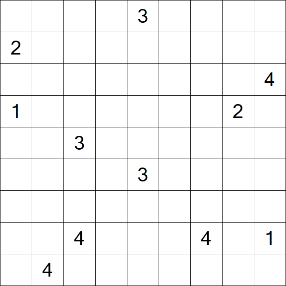 Nurikabe - Difficile