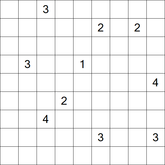 Nurikabe - Difficile