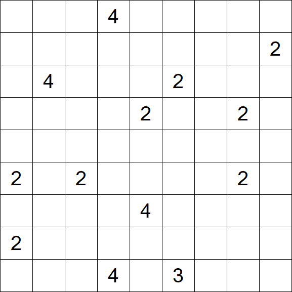 Nurikabe - Difficile